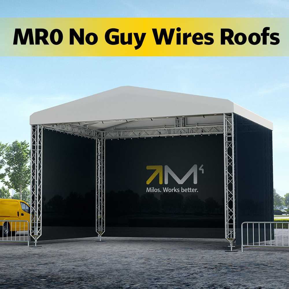 MILOS MR0 NGW - No Guy Wire Roofs