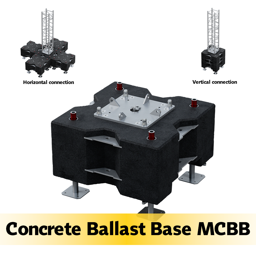 Concrete Ballast Base