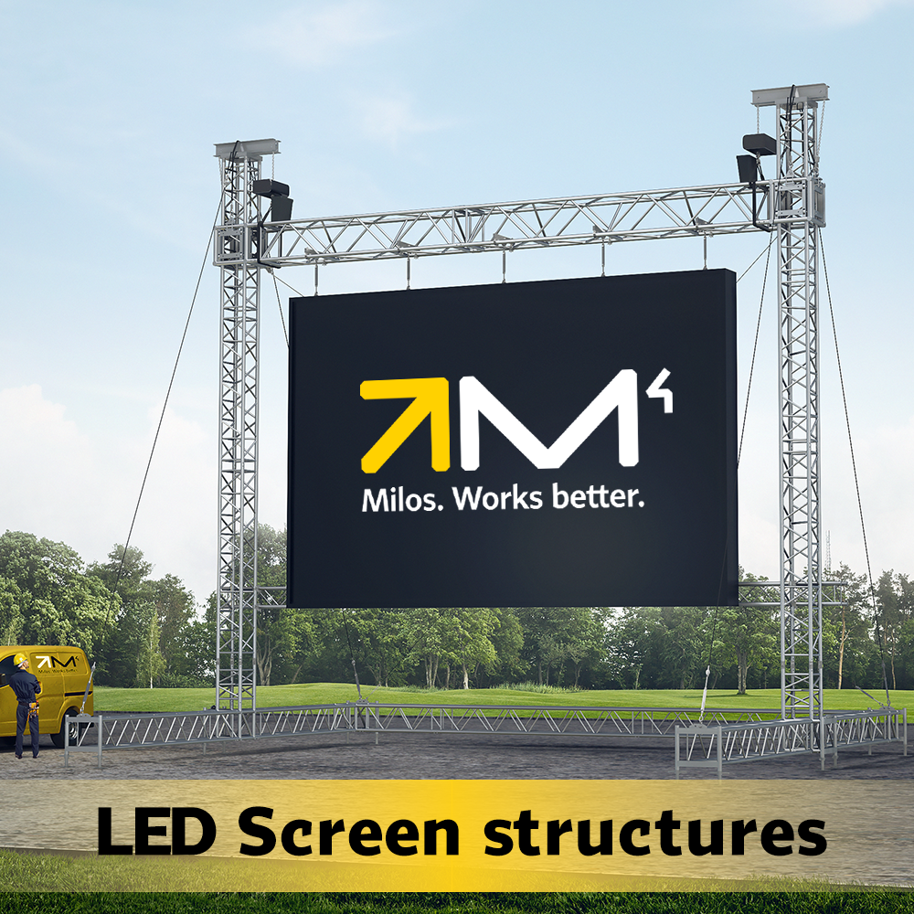 LED Screen structures